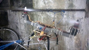 Arduino Drone - Bicopter Cascade PID Pitch, Yaw & Roll Setting (6 DOF)