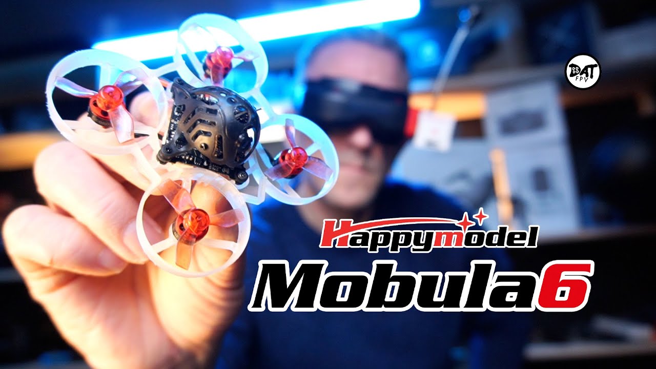 HappyModel Mobula 6 the tiny whoop king! #fpv #whoopwhoop