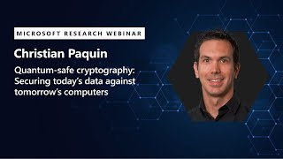 Quantum-safe cryptography: Securing today’s data against tomorrow’s computers screenshot 1