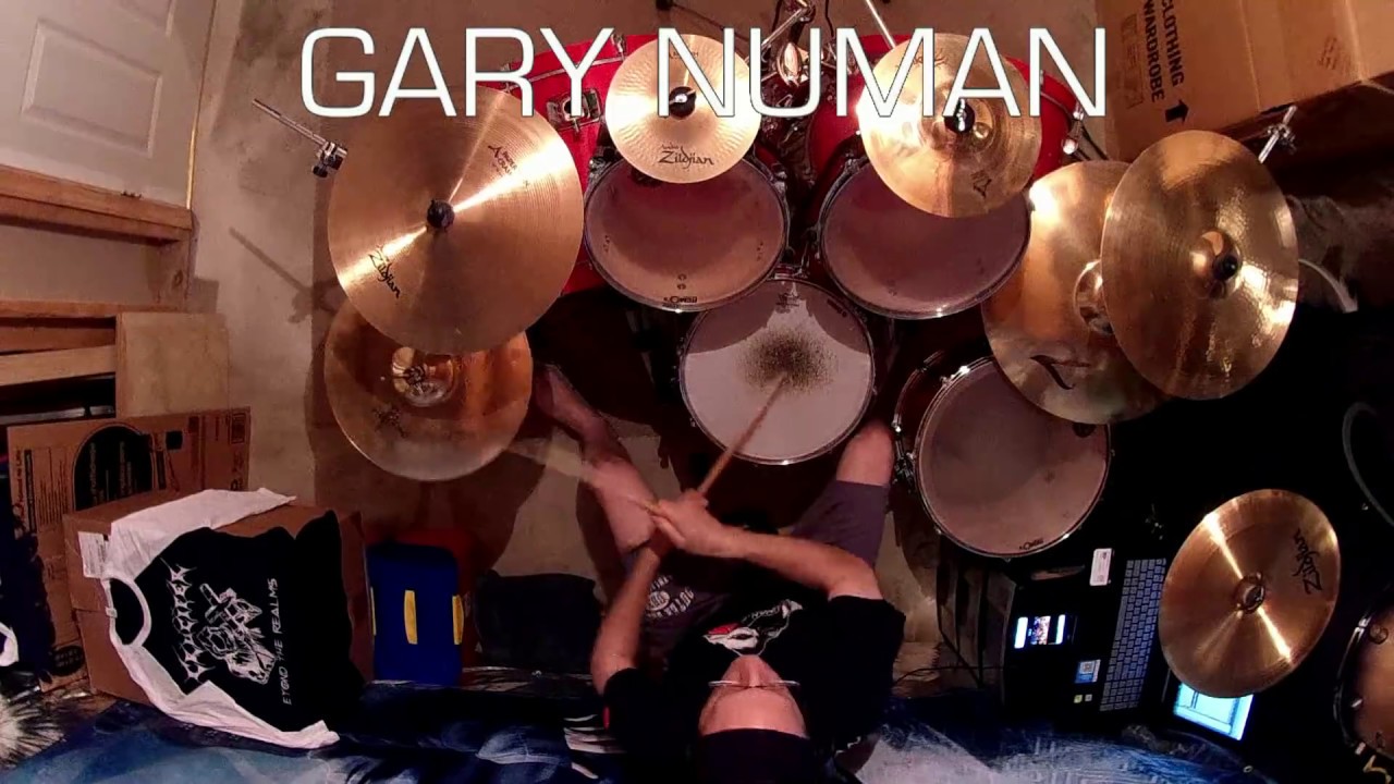 Gary Numan The Pleasure Principle album drum cover