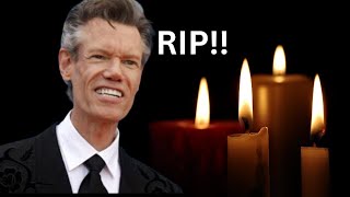 RIP! ''Randy Travis'' (1959-2023). The Singer will forever remain in the hearts of fans