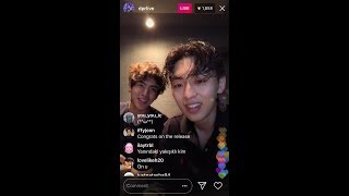 Dabin and Christian, DPR Live double Instagram live | 12th June 2018 | 디피알라이브 유바롬