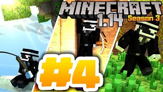 LIVE Minecraft 1.14 Sinh Tồn - Tập 4 - CO THẮT TIM VÌ ĐỊA NGỤC