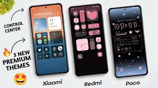 Miui 14 New Premium Themes for Redmi, Poco & Xiaomi Device | New Control Center, Lockscreen & More