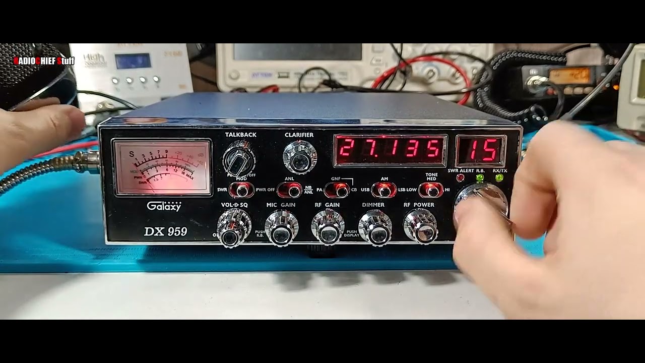 Как настроить рацию Galaxy DX959! Видео инструкция! - Stuff - YouTube