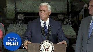 Pence promises federal help for California amid wildfires - Daily Mail
