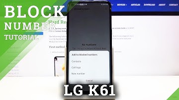 How to Block Number in LG K61 – Add Number to Blacklist