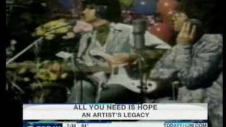 Robert Indiana 'HOPE' on NBC Today Show
