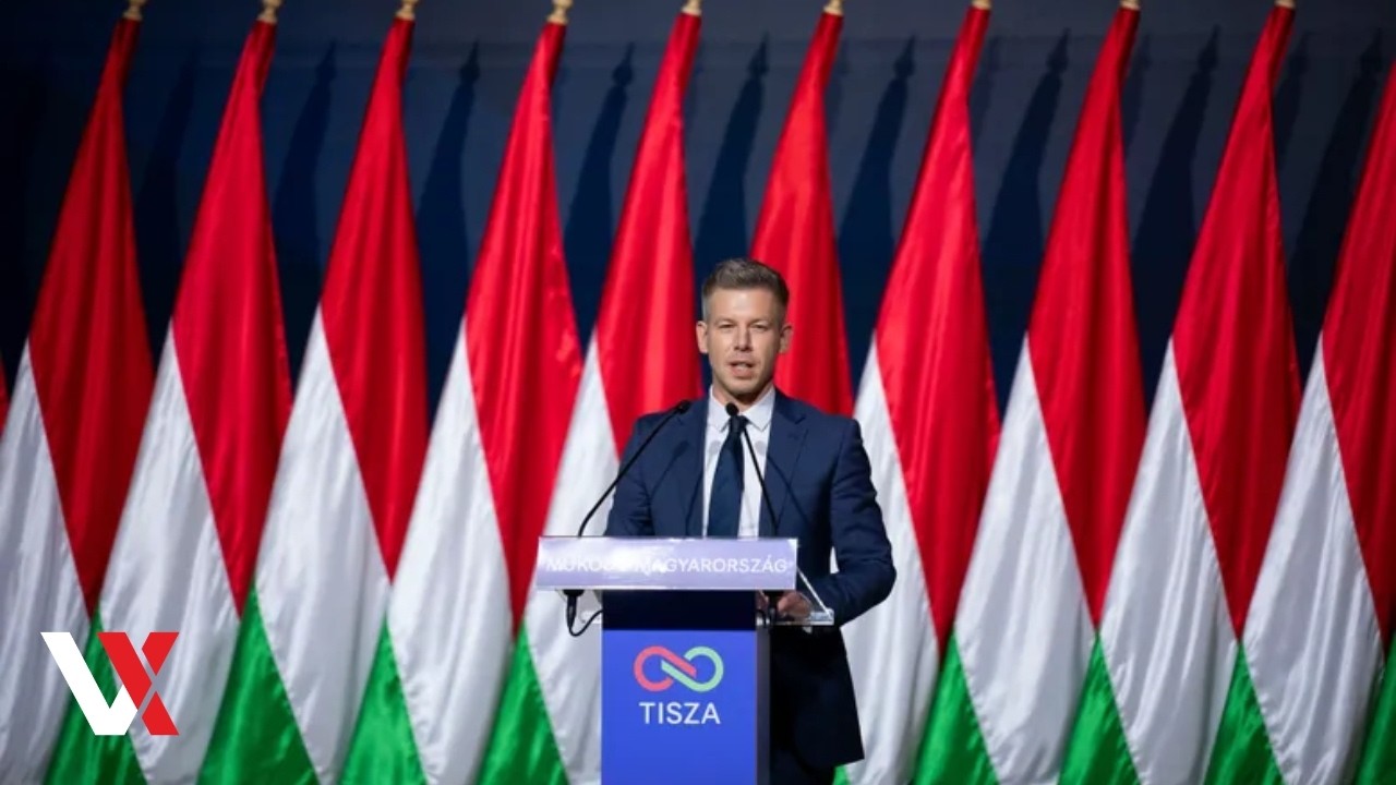 "We Have Majority" Hungary's Opposition Leader Delivers Fiery Speech Ahead Of Elections  | VERTEX