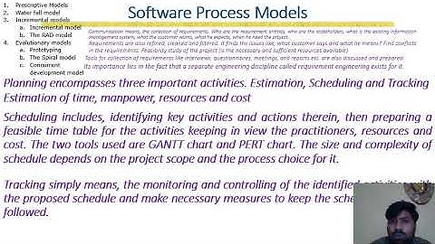 Lecture 3: Software Process Models (Waterfall, Incremental and RAD)