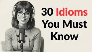 30 English Idioms You Must Know | Real English Expressions for Daily Conversation