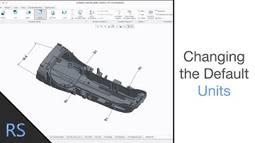 Changing the Default Units for Creo 3.0