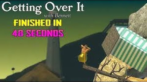 Getting over  it TAS (tool assisted speedrun)