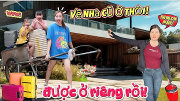 Ông Bà Ngoại Cải Tạo Nhà Cũ Cho Mẹ Con Hà Hí Ở – Ngày Chuyển Về Bất Ngờ Gặp Vị Khách Đặc Biệt 🐍