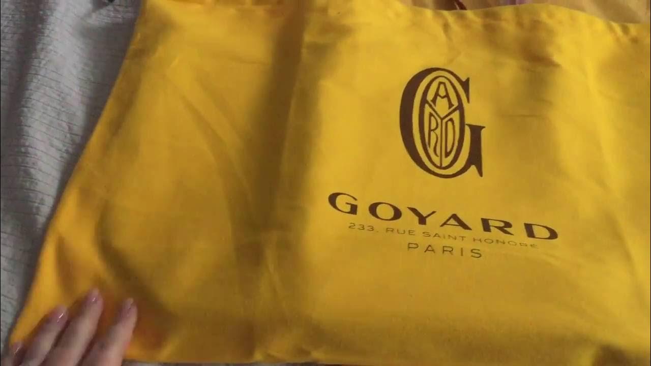 Unboxing│Goyard Petit Flot and what fits in 