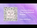 Coloring In World Of Flowers By Johanna Basford Color And Chat Coloring In World Of Flowers By Johanna Basford Color And Chat