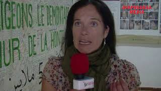 تصريح المحامية الفرنسية في زيارتها الى مقر الجمعية Afapredesa Media