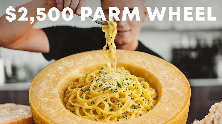 Parmesan Cheese Wheel Pasta