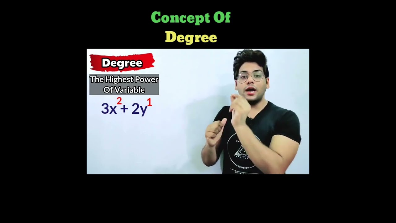Full Concept Of Degree | Polynomial Classes 6/7/8/9/10 | 