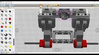 Мастер-класс  «Сборка робота пятиминутки» в программе Lego digital designer»