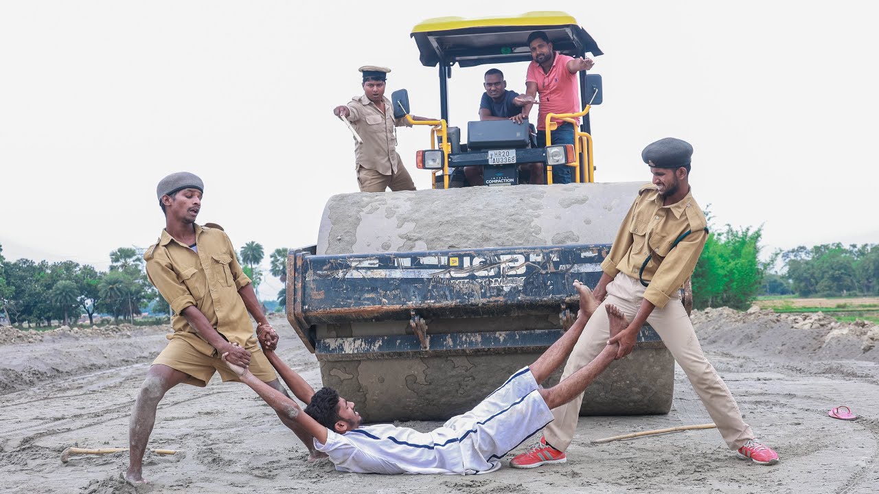 Satir Kaidi v/s Police || Top New Comedy Video Amazing Funny Video 2025 😂 || Only Family