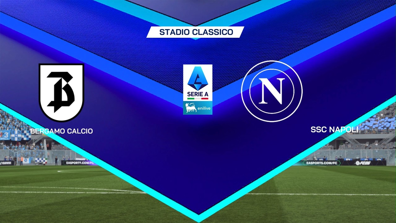 Atalanta vs Napoli Serie A 2026 Prediction Round 26 Full Gameplay [PS5]