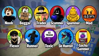 كل أنواع لاعبي BLOX FRUITS مشروحة في 8 دقائق screenshot 5