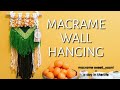 Macrame wall hanging / 마크라메 월행잉 / 선물 이벤트 있어요^^