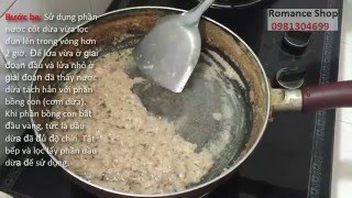 Cách nấu dầu dừa nguyên chất tại nhà - Virgin coconut oil cooking at home