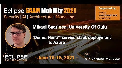 Hono™ service stack deployment to Azure