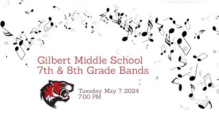 GMS 7th & 8th Grade Band Concert (May 2024)