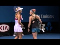 Rodionova/Rodionova v Lisicki/Mattek-Sands highlights (2R)