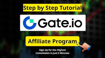 Join Gate.io Affiliate & Referral: Earn Crypto Fast