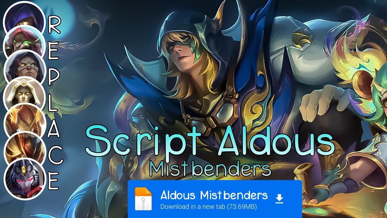 Script Skin Aldous Mistbenders No Password | Full Effect Voice | Patch Terbaru 2025