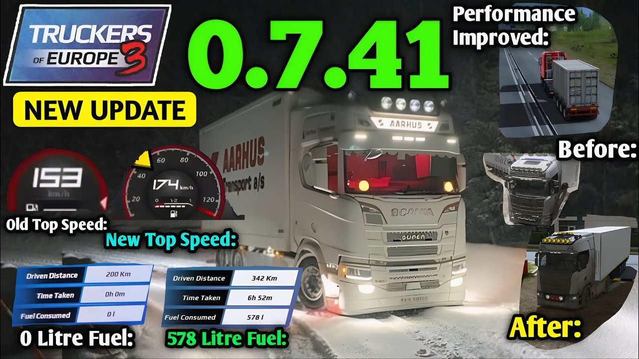 RELEASED: TOE3 0.7.41 Full Version | All 15 Changes in the New Update | Truckers of Europe 3