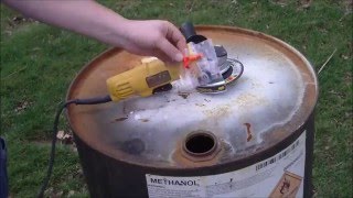How I make my Burning Barrels and a Chicken House Update