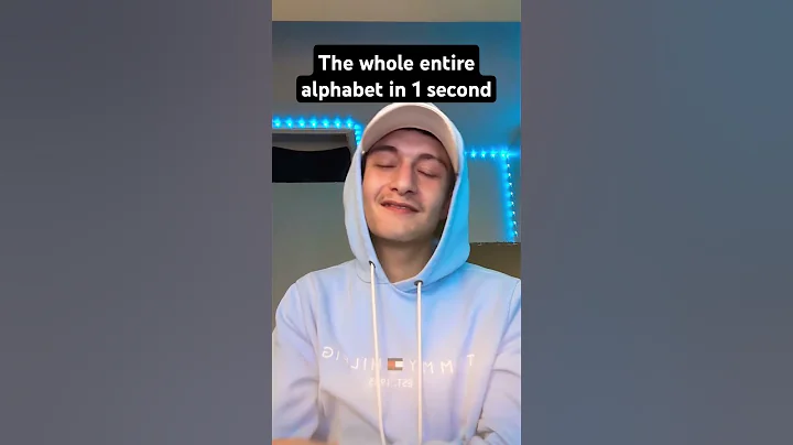 The ENTIRE Alphabet in One Second! 🤣💀 #funny #comedy #fyp #viral #trending #shorts