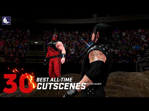 30 Best Cutscenes in WWE Games EVER!