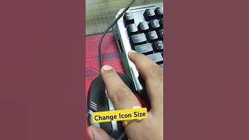 Change Icon Size | Windows Tips 🔥🔥🔥#shorts #viralreels #trending #windows #youtube #reels