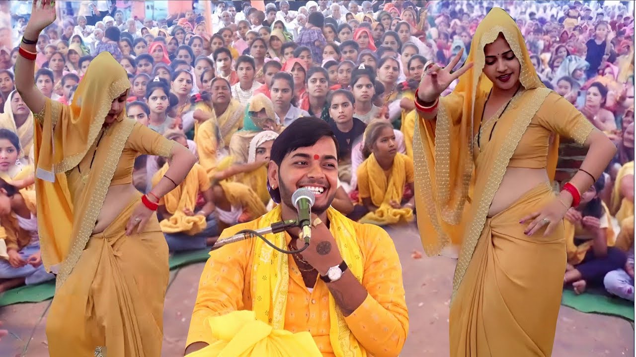 शेष नाग के फन पे मेरो नाचे रे लांगुरिया !! रचना भाभी का शिकोहाबाद में गद गद डाँस #sanoj_madhav