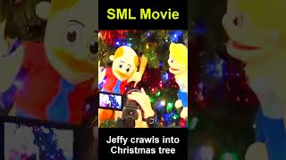 SML Movie Jeffy crawls into Christmas tree #sml #smlmovie #marrychristmas