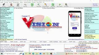 Vision Software: How to Generate an E-INVOICE Bill in Vision Software screenshot 2