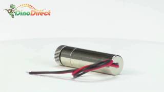 40mW 650nm Red Laser Module (3~5V 12*55mm) - dinodirect
