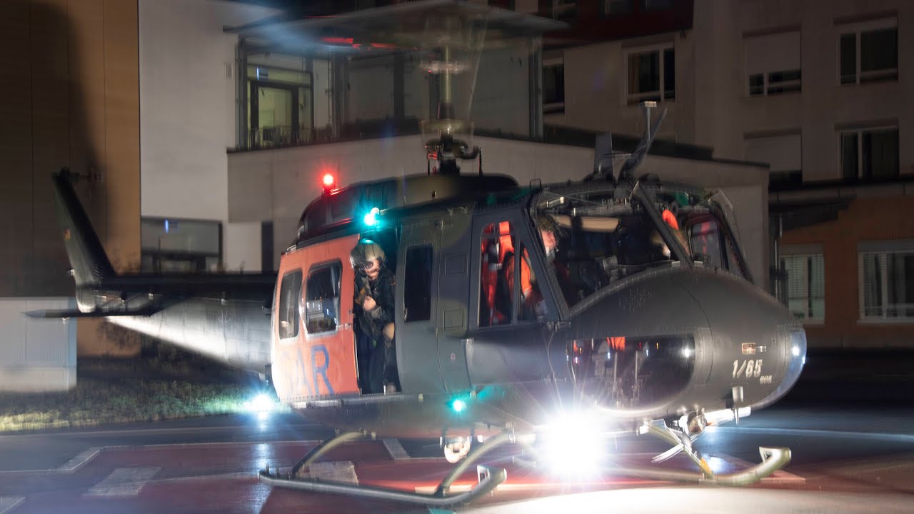 Bundeswehr | Einsatz SAR87 Krankenhaus Naumburg | BELL UH-1D HUEY | 71+65