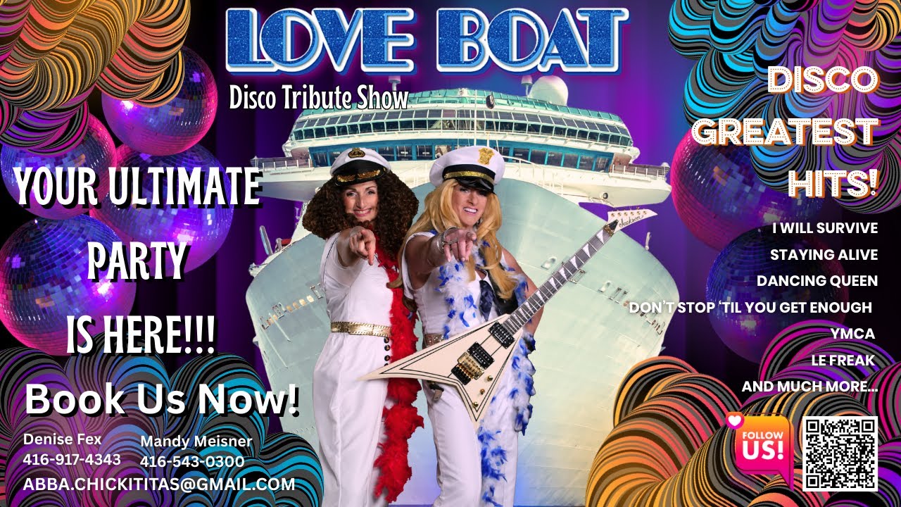 LOVE BOAT Disco show featuring the Chickititas