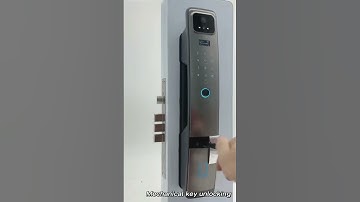 H 06 3D face recognition lock