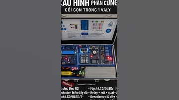 Bộ đào tạo Arduino Uno  Valy học điện tử, lập trình cảm biến – all-in-one dành cho sinh viên  maker