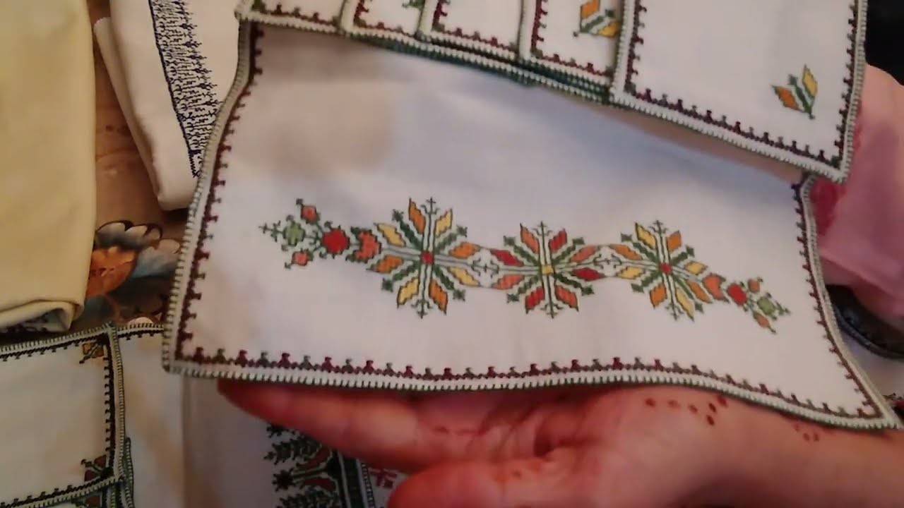 أشكال الطرز الفاسي ( الطرز الغرزة ) بجميع الأشكال غزال كيحمق 🌷