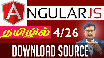 #4 Download Source || AngularJS Foundation in Tamil