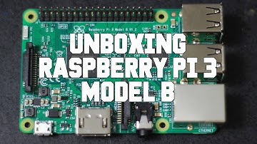 Unboxing And First Look At The Raspberry Pi 3 Model B!